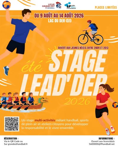 Flyer LGE - Stage Lac Der Fr